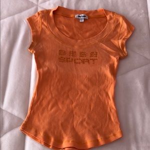 Orange Bebe Sport T-Shirt